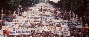 Manifestation 24 juin 1984